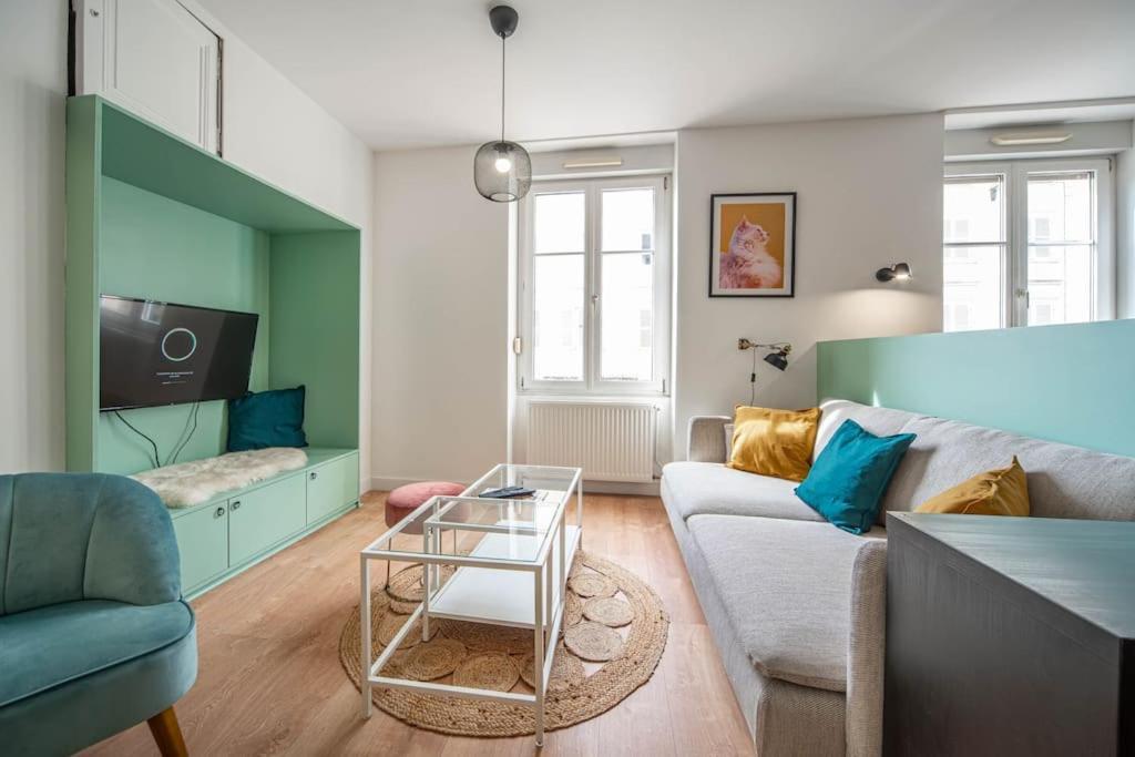 Macon Cozy / Appartement Central 100M² / 8 Pers Exterior foto