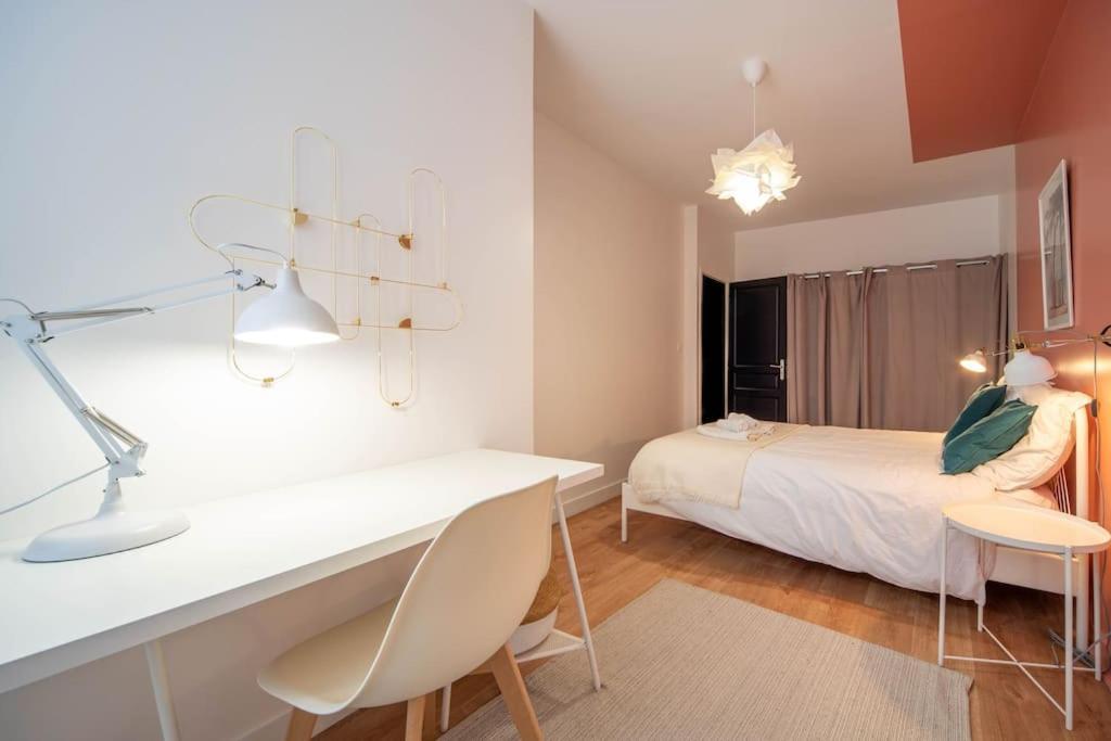 Macon Cozy / Appartement Central 100M² / 8 Pers Exterior foto